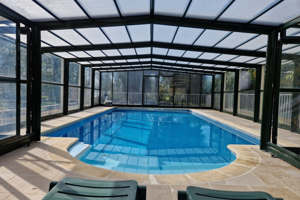 Renovation Piscine Avec Abri Beaulieu Sur Oudon